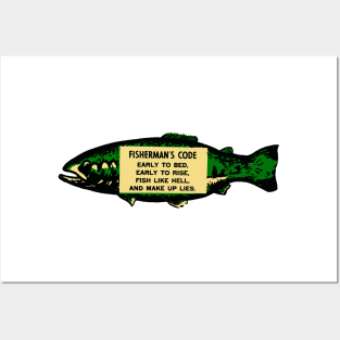 Fisherman's Code Posters and Art